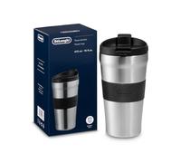 De'Longhi Taza de viaje de acero inoxidable de doble pared, 470 ml DLSC073