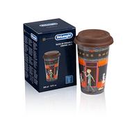 De'Longhi Termo DLSC066 – Doble pared, 300 ml, silicona antideslizante, fácil de transportar