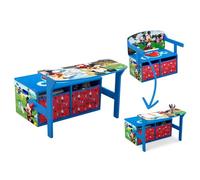 Delta Children - Banco de Actividades Convertible para niños, Personaje, Disney Mickey Mouse