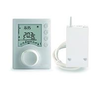 Delta Dore - Termostato programable inalámbrico Tybox 1137 para Caldera, Bomba de Calor y Estufa de leña. Programación | Gestión de calefacción - 6053064