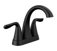 Delta Faucet 25840LF-BL Arvo - Juego de centro de mesa, color negro mate