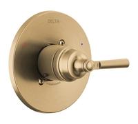 DELTA FAUCET T14035-CZ Saylor - Embellecedor de válvula, bronce champán, mango único
