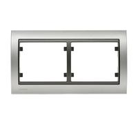 Delta Iris Marco (Aluminio/Grafito, Modelo de mecanismos: x 2, Plástico, Colocar)