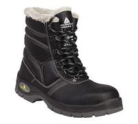 Delta plus calzado - Bota piel crupon suela poliuretano 2d talla 45 negro