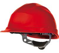 Delta plus - Casco obra quartz3 ajuste correa rojo