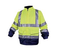 Delta plus - Chaqueta phves amarillo fluo/marino talla -m