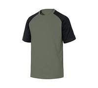 Delta Plus Camiseta GENOAVE3X – 100% algodón – XL verde-negro