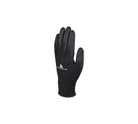Delta Plus - Guantes de punto fino de poliéster, 8, Negro, 240