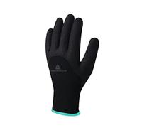 Delta plus - Juego guante acrilico poliamida negro talla 10(1 par)