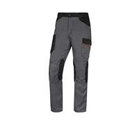 Delta PLus MACH2 MACH2 - Pantalón de Trabajo Multibolsillos (versión 3 Gris/Naranja, Talla M, M2PA3GOTM