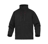 Delta Plus milt2noxg Parka poliéster y Elastano, resistente al agua y al viento, Negro, XL, 10 unidades)