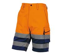 Delta Plus PHBE2OMGT Panostyle - Bermudas de trabajo (poliéster y algodón, talla L), color azul