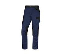 DELTAPLUS Pantalones de Trabajo Hombre, Azul-Azul Claro, 3XL