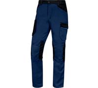 Deltaplus Pantalones de Trabajo para Hombre, Azul Marino, 26W
