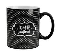 Delys-By-Verceral 521115 Mug/Taza café o té, Gres, Negro y Blanco