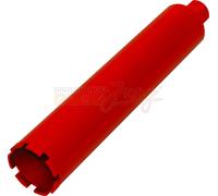 DEMA: Broca de núcleo / Corona de perforación. Corona de perforación diamantada, diámetro 82 x 400 mm