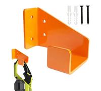 demaxiyad Almacenamiento de motosierra, organizador de cobertizos resistente, soporte de pared para motosierra, para pared, garaje, jardín, césped, organización de tienda, ahorro de espacio