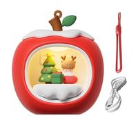 demaxiyad luz nocturna, lámpara de escritorio 3D con cordón, luz LED recargable, decoración de Navidad para mesita de noche, guardería, mesa, pared, mesita de noche, dormitorio