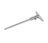 Demeras Calibrador Vernier de Profundidad, Herramienta de Medición de Acero con Alto Contenido de Carbono con Precisión de 0,02 Mm para Procesamiento de Metales y Carpintería, 1 Unidad (0-150 mm)