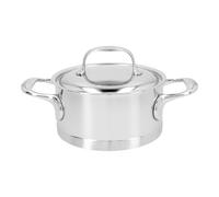 Demeyere Atlantis 7 Cacerola con tapa 16 cm, 18/10 Acero inoxidable