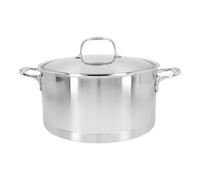 Demeyere Atlantis 7 Cacerola con tapa 28 cm, 18/10 Acero inoxidable