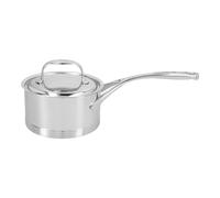 Demeyere Atlantis 7 Cazo con tapa 14 cm, 18/10 Acero inoxidable, Plata