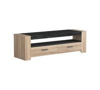 Demeyere Banc TV 2T/1N Sheffield, Chene Kronberg/Sidewalk, 1 517x433x464 mm