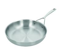 Demeyere Sartén Essential 5 - Sartén de Acero Inoxidable. Adecuado para Todas las Fuentes de Calor - Inducción Incluida. Rápida Conductividad Térmica. 30 Años de Garantía - Ø 28 cm