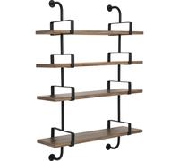 Démon Estante L95 cm 4 Estantes Nuez Americano