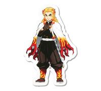 Demon slayer: kimetsu no yaiba lámpara de pared led rengoku 30 cm