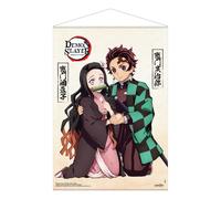 Demon slayer: kimetsu no yaiba póster tela tanjiro & nezuko kamado 50