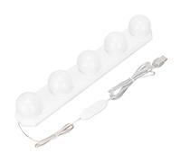 Denash 5 Nivel de Guía de LED Luz de Brillo Ajustable Dispositivo Portátil para Baño Material de ABS