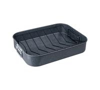 Denby Fuente para horno Quantanium Finish Gris. con rejilla. 41.6×31.8 cm
