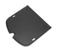 Denmay Plancha de hierro fundido para Weber Traveler Compact, parrilla de gas portátil, placa de fundición para exteriores, pieza de repuesto para Weber Traveler Compact, placa de parrilla de repuesto