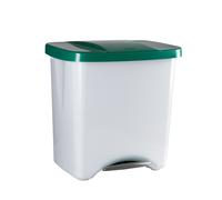 Denox Pedalbin Ecológico 50 Litros para Recogida Selectiva de Residuos
