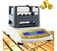 Densímetro de metales preciosos, máquina de prueba de pureza de oro, oro, plata, oro, paladio y platino, comprobador de autenticidad de 600 g