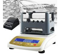 Densímetro electrónico de alta precisión comprobador de pureza de oro for joyería prueba de metales preciosos medición precisa de oro(300k+printer)