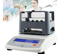 Densímetro electrónico de sólidos, kit automático de prueba de oro de 300 g/600 g/1200 g, medidor de densidad digital para medición precisa de oro, plata, platino, detección de precisión de 0,001 g