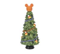 Department 56 Disney Halloween Village Accessories Pumpkintown Manor Tree Figurita, 6.625 Pulgadas, Multicolor