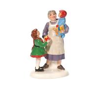 Department 56 Snow Village - Figura Decorativa para Regalo Favorito de la Abuela