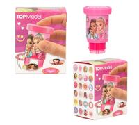 Depesche 13348 TOPModel Sticker Stamper - Juego de pegatinas para estampar pegatinas de maquetas, incl. sello y 160 pegatinas