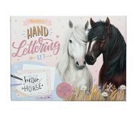 Depesche 13433 Miss Melody - Buzón Handlettering en diseño de Caballo, Set de Escritura In rtículos de papelería, Sobres, Pegatinas, bolígrafos y Mucho más.