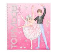 Depesche Libro de pegatinas TOPModel Ballet Dress Me Up – 24 páginas preimpresas y 11 hojas
