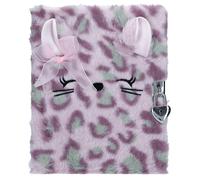 Depesche 14200 TOPModel Cosy Cat - Dagboek met hart-slot en sleutel, boek in lil