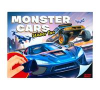 Depesche Libro de pegatinas Action World Monster Cars 14206 – 16 páginas color, 200 pegatinas