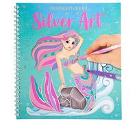 Depesche Silver Art 11237 - Libro para colorear (22 x 20,5 x 1,5 cm)