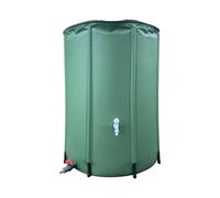 Depósito colector de barril de agua de lluvia portátil - Contenedor de almacenamiento de agua plegable | de de lluvia de jardín de gran capacidad para riego, patio, solución de