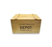 Depot, expo, empty wooden box, light brown, 30 x 19 x 16 cm