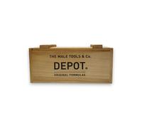 Depot, expo, empty wooden box, light brown, 36 x 25 x 20 cm