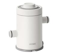 Intex Depuradora de cartucho C330 – 1.250 l/h, filtro tipo H, compatible hasta 7.900 L, plateado